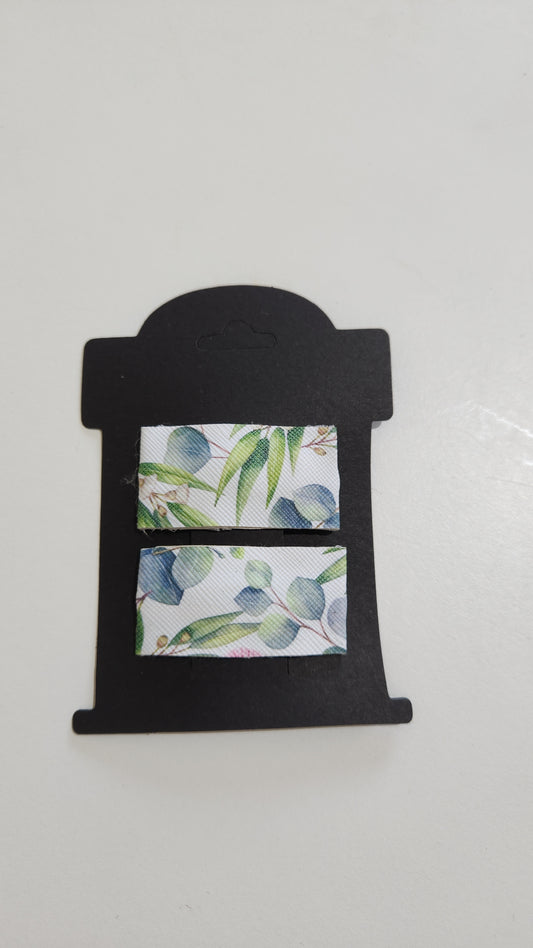 Floral Gumnut Snap Hair Clip