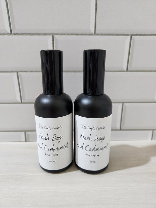 Fresh Sage and Cedarwood Room Spray